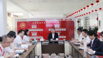 林鸝參加指導(dǎo)玉柴物流集團(tuán)管理黨支部組織生活會