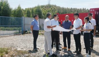 百色市委常委、市人民政府副市長李玉成到百色玉柴智慧物流及卡車服務(wù)產(chǎn)業(yè)園項目調(diào)研